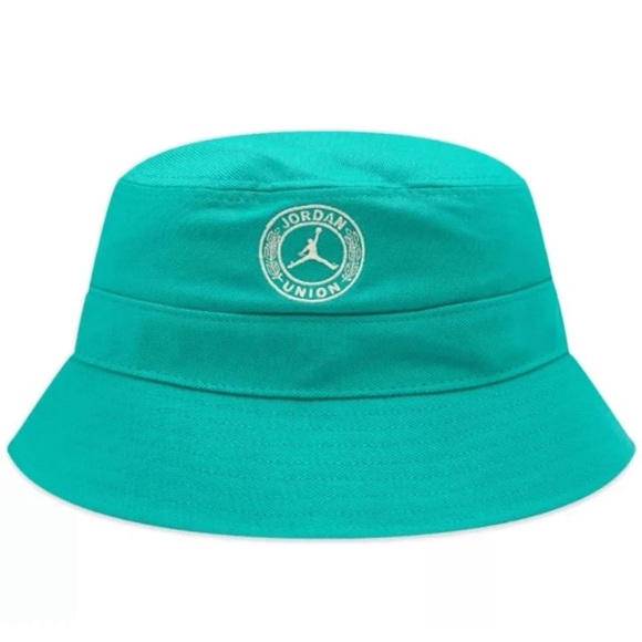 Nike Jordan x UNION Bucket Hat Kinetic Green - Picture 1 of 4